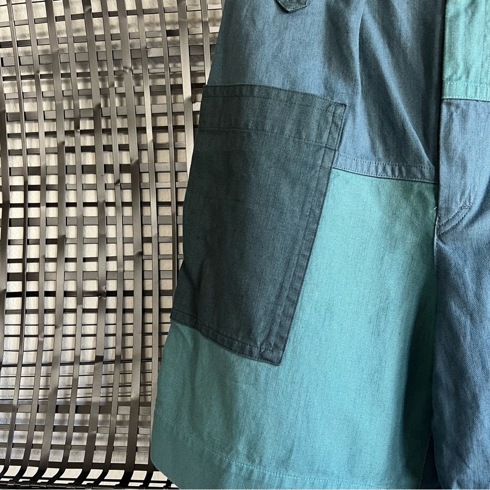 Isabel Marant Kalerna Patchwork Knee Length Shorts - image 6